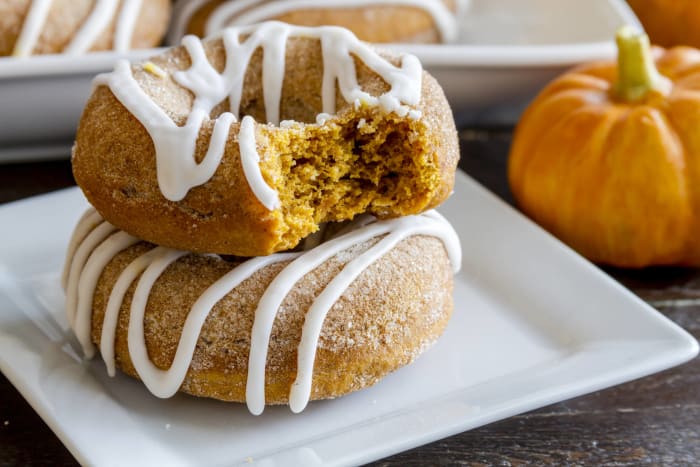 Ciambelle alle spezie di zucca