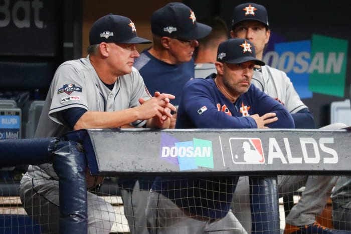 Yankees think Astros are stealing signs by whistling - NBC Sports