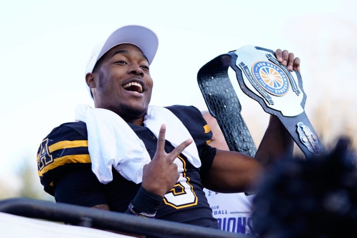 Darrynton Evans, Appalachian State