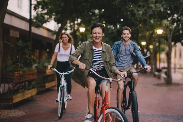 Biking