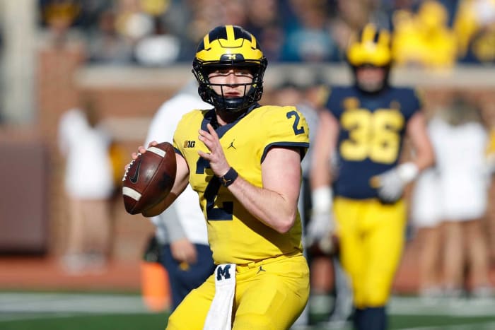 New Orleans Saints: Shea Patterson, QB, Michigan