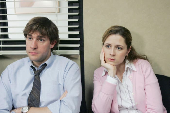 Jim and Pam