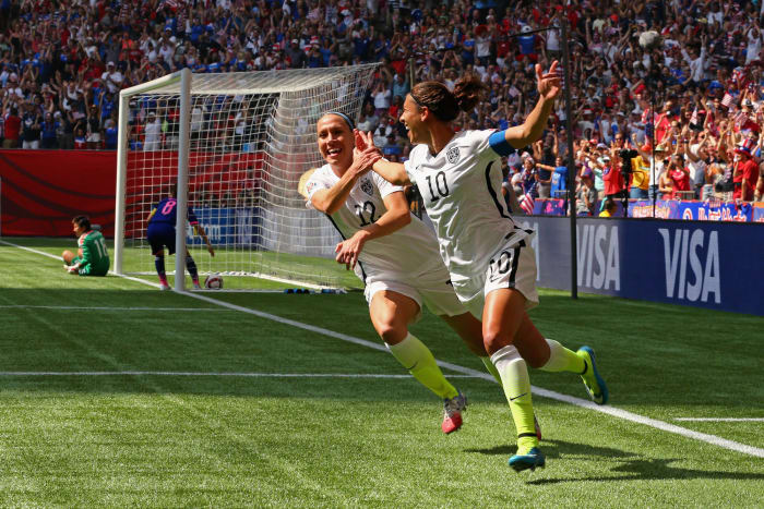 JULY 5, 2015 | Women’s World Cup, final: USA 5, Japan 2