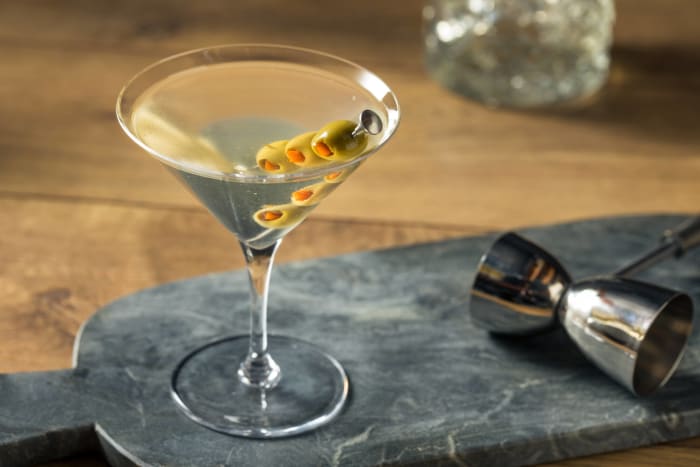 Dirty martini