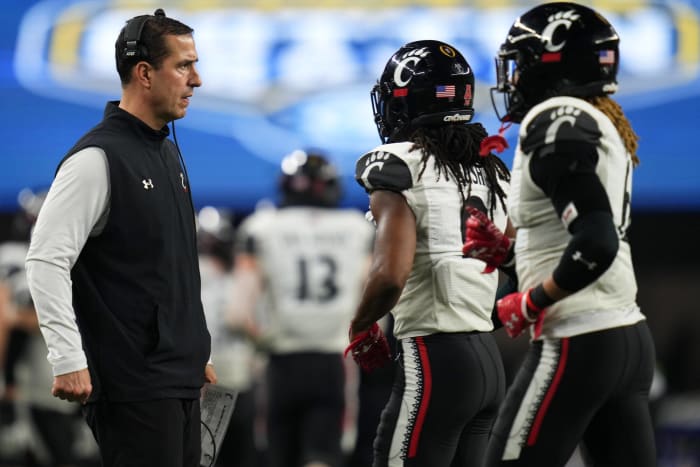 No. 23 Cincinnati at No. 19 Arkansas, 3:30 p.m., Saturday, ESPN