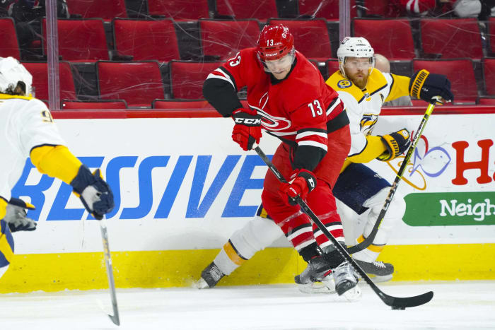 Forward: Warren Foegele (Carolina Hurricanes)