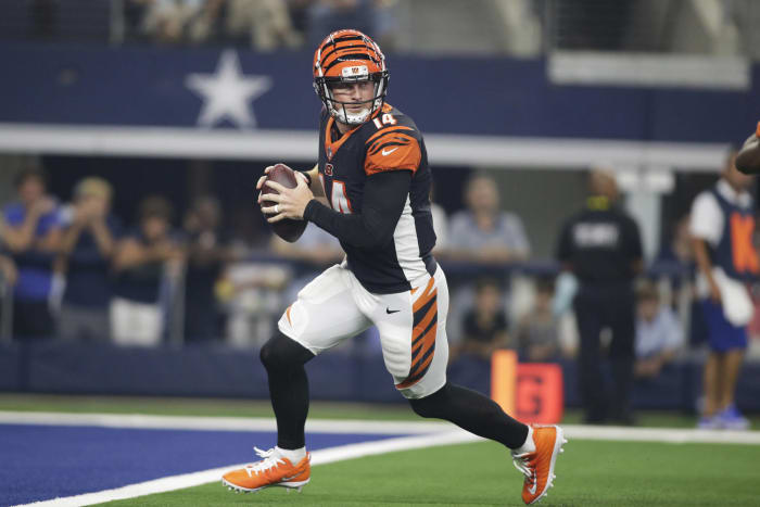 Andy Dalton total passing touchdowns in 2018 Over/Under 24