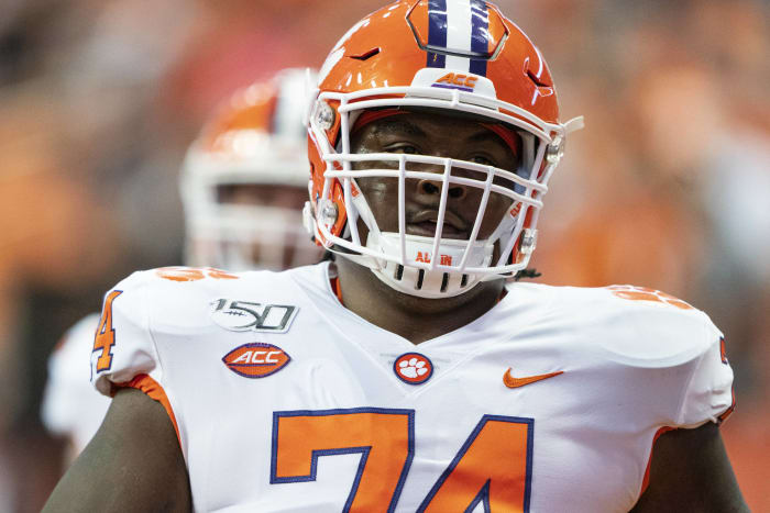 Offensive guard: John Simpson, Clemson, Senior