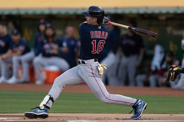 Pablo Reyes of the Boston Red Sox reacts as he rounds the bases after  News Photo - Getty Images