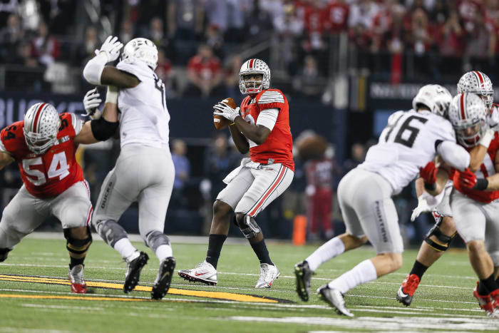 JAN. 12, 2015 | Ohio State wins national title over Oregon, 42-20