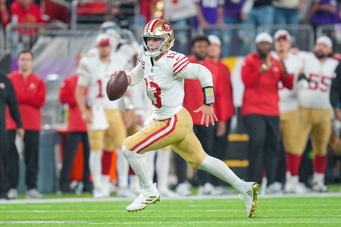 Underpaid quarterback: Brock Purdy, San Francisco 49ers