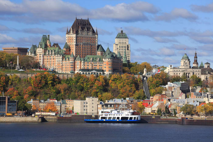 Quebec City, Quebec, Canada to Levis, Quebec, Canada