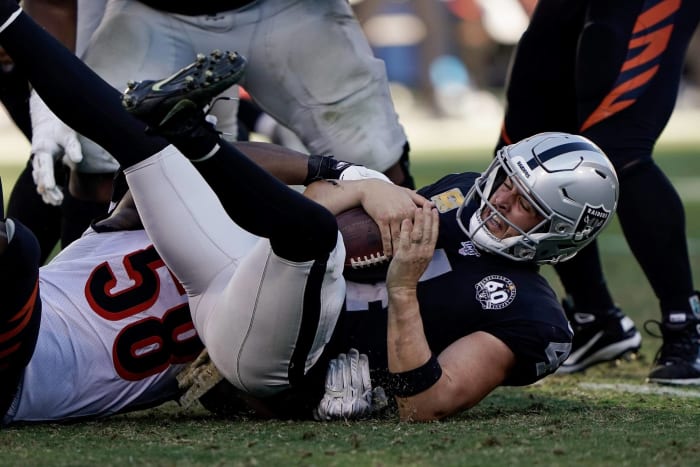 OAKLAND 17, CINCINNATI 10