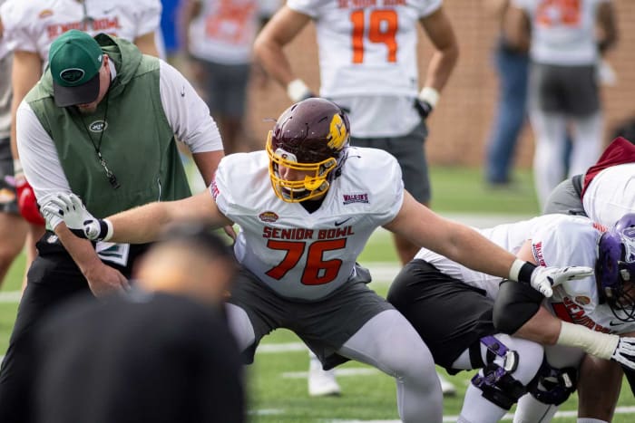NFL first-round mock draft: Post Super Bowl version 30 Cincinnati Bengals: Bernhard Raimann, OT, Central Michigan