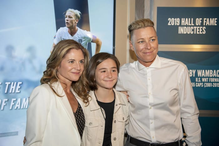 Abby Wambach and Glennon Doyle