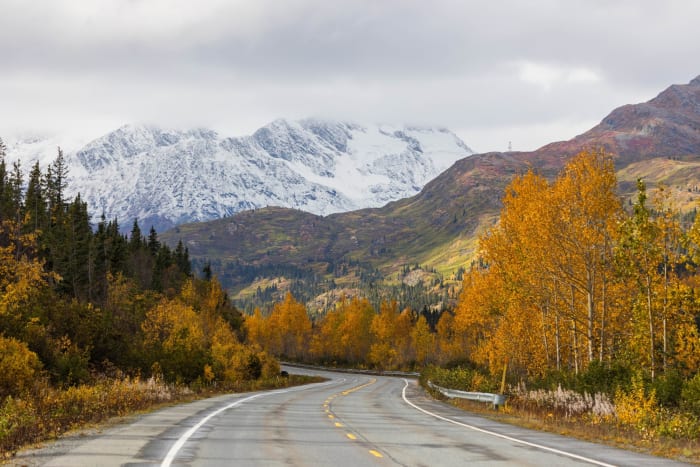 Anchorage to Valdez, Alaska