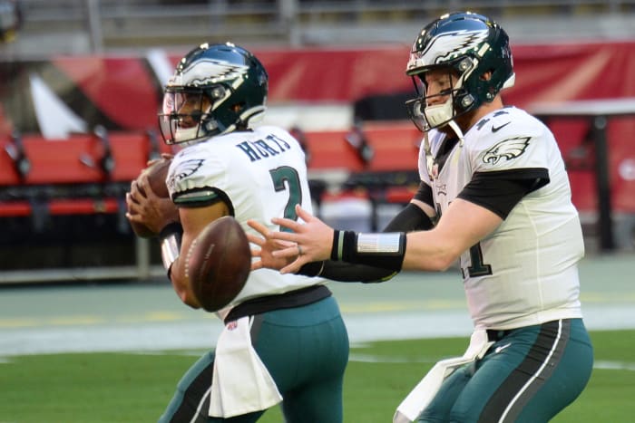 Philadelphia Eagles: Carson Wentz for Jalen Hurts (2020)