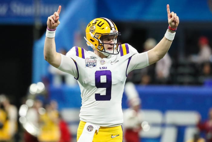 Joe Burrow's Peach Bowl performance