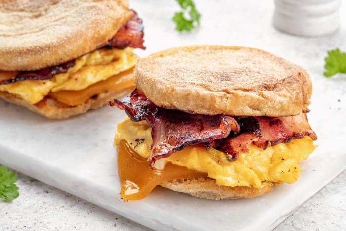 Breakfast sandwiches