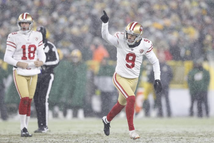 Robbie Gould, K, 49ers
