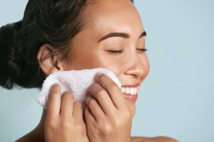 Invest in soft microfiber cloths for cleansing your face