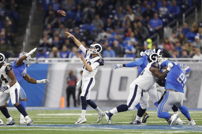 Jared Goff Passing Yards vs. 49ers