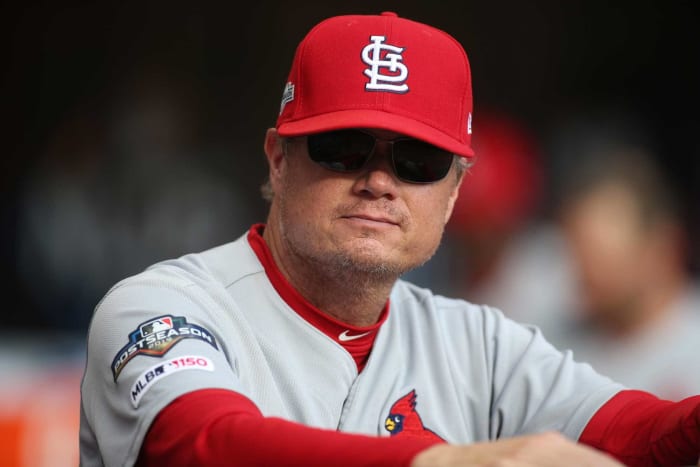 Mike Shildt, manager, Cardinals