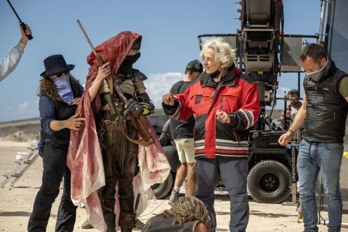 The screenplay existed before “Fury Road” was made