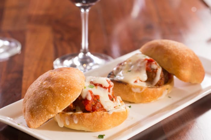 Meatball sliders