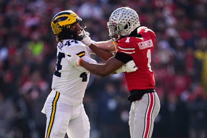 College Football: Michigan 13, No. 2 Ohio State 10, Nov. 30