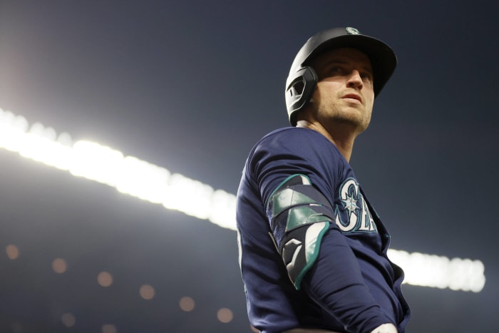 Seattle Mariners' Jay Buhner at batting practice prior to the start News  Photo - Getty Images