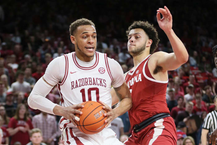 Arkansas' Daniel Gafford and Golden State Warriors