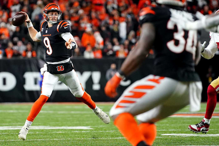 Joe Burrow shakes off injury to scare 49ers