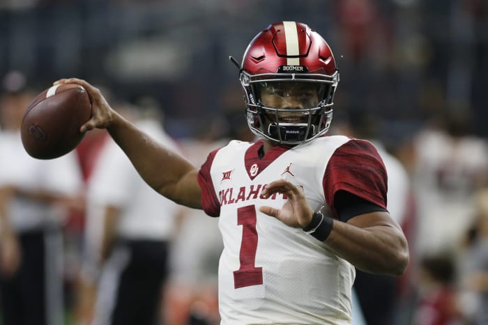 Quarterback: Kyler Murray, Oklahoma, Junior