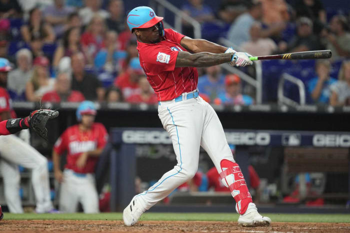 After a Slow Start, Miami Marlins Outfielder Jorge Soler is hitting for  average and power - Inside the Knights