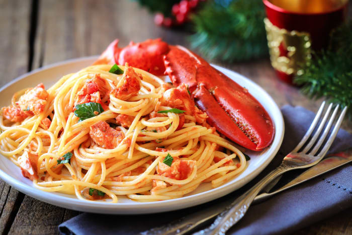 Lobster spaghetti