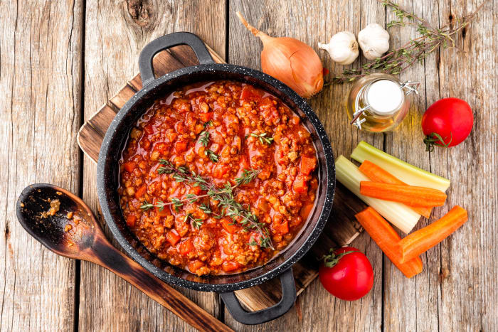 Bolognese sauce