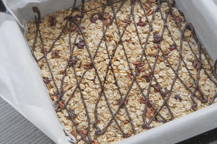 Crumple up your parchment paper