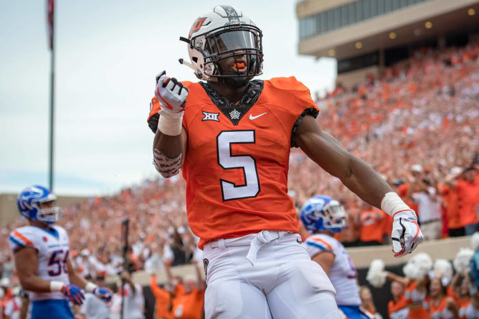 Texas Tech (2-1) at (15) Oklahoma State (3-0), 7 p.m., Saturday, Fox Sports 1