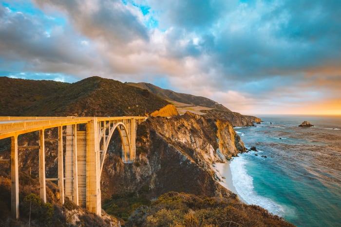 Highway 1, San Francisco to Big Sur, California