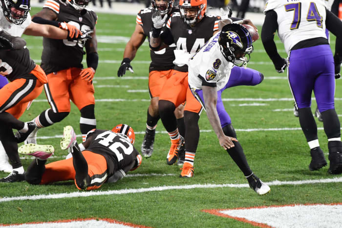 2020: Ravens at Browns, Week 14