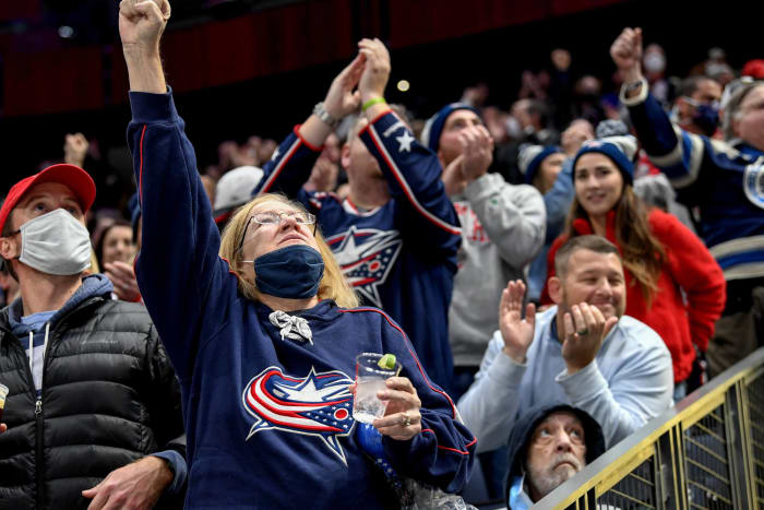 Winner: Columbus Blue Jackets Fans