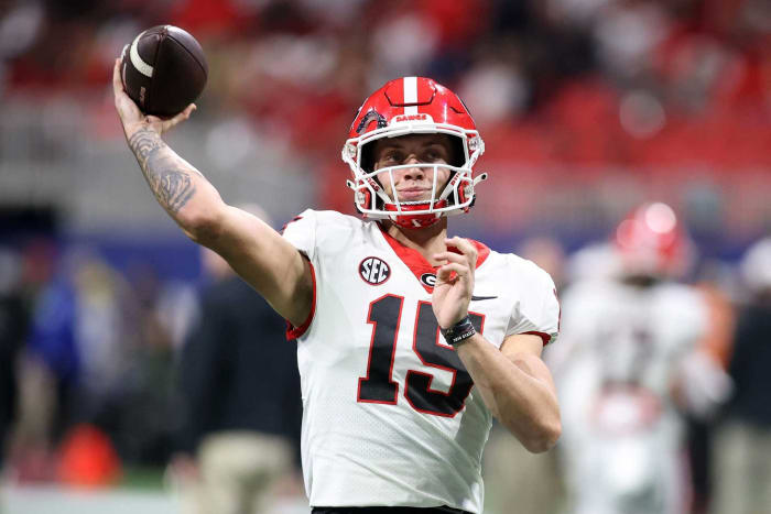 Las Vegas Raiders: Carson Beck, QB, Georgia