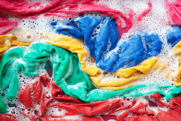 Consider stripping dingy laundry