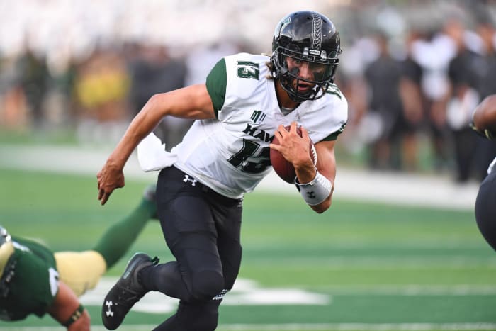 Cole McDonald, junior, Hawai'i