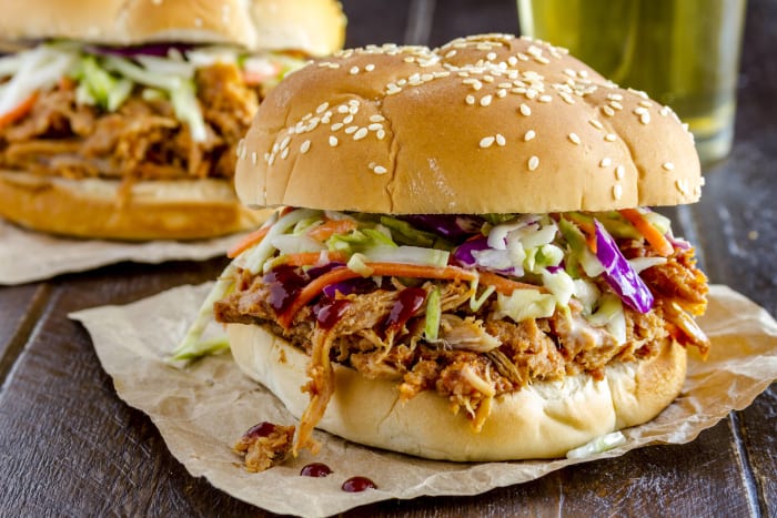 BBQ pulled chicken