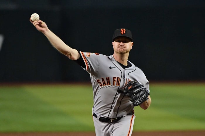 Giants pitcher Logan Webb says most of the team 'has the s--ts