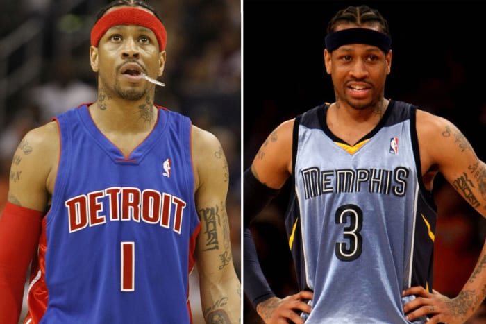 Allen Iverson - Detroit Pistons & Memphis Grizzlies
