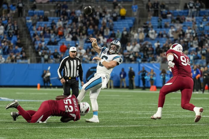 Baker Mayfield digging Panthers big hole