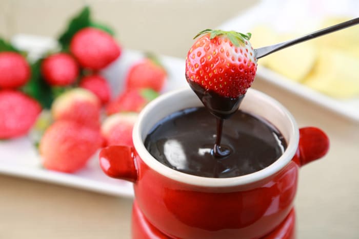 Chocolate fondue